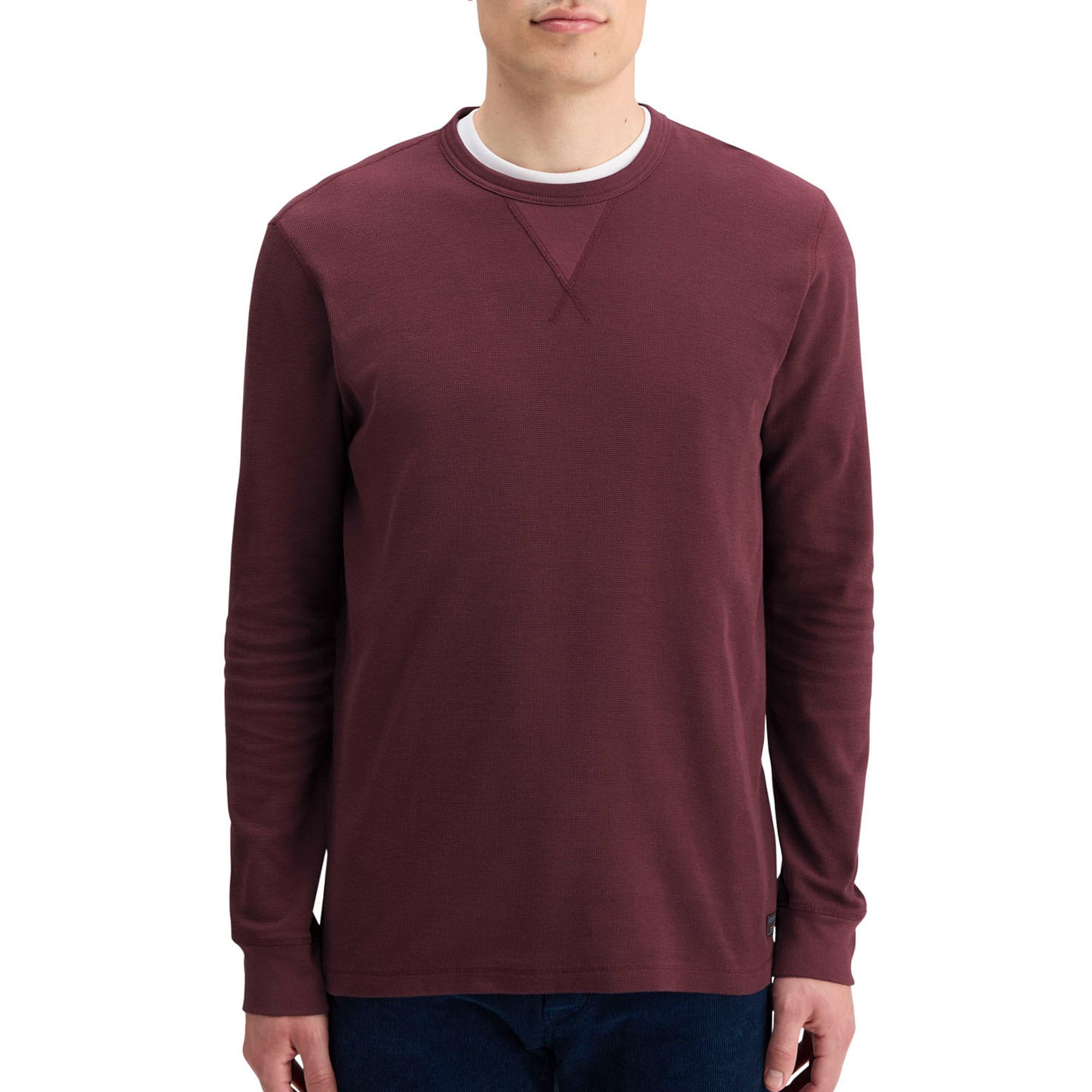 Scotch & Soda Waffle Longsleeve Shirt Men | Plutosport